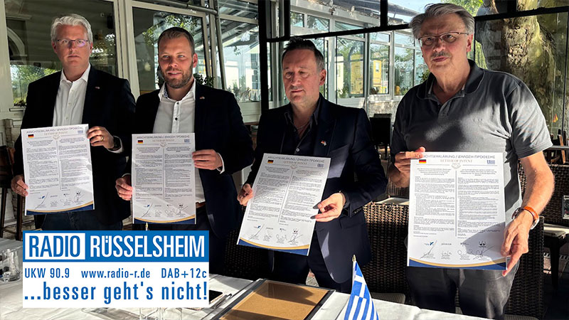 Kreisfunk mit Lars Lars Nitschke und zur Städtepartnerschaft mit Alexandropolis