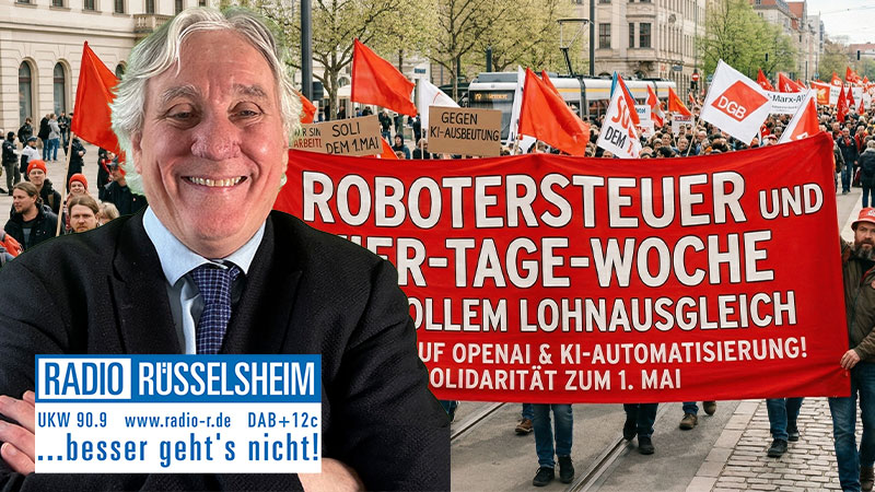 Roboter- und KI-Steuer auf den Technologie-Tsunamie