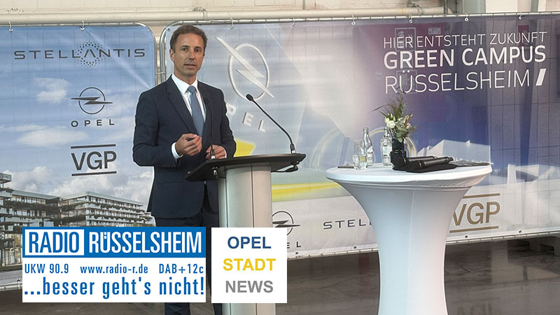Green Campus Einrichtung der Baustelle